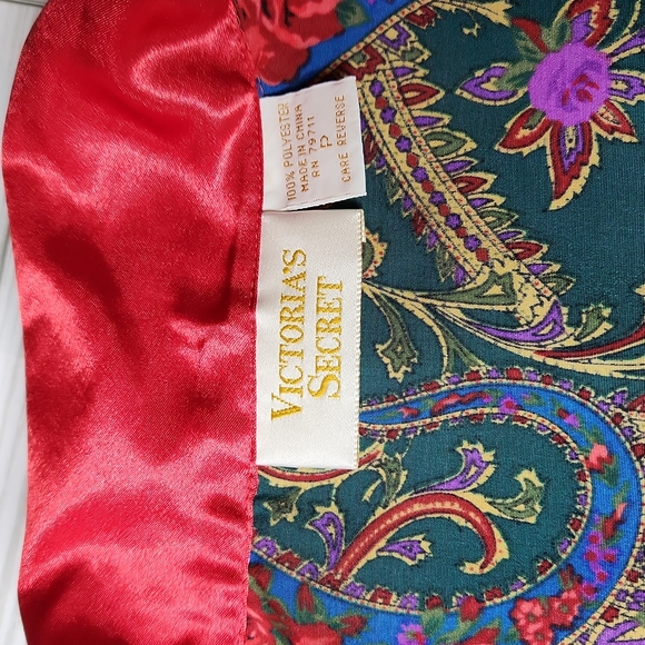 Victoria's secret vintage two piece pajama set, gold label, small - Picture 4 of 10